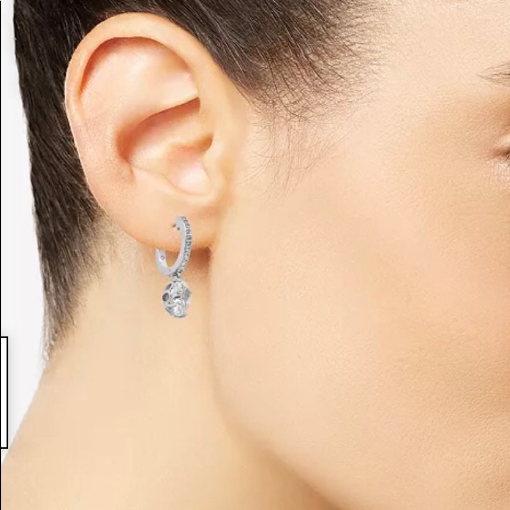 Kate Spade โ ๏ธ Crystal hoop earrings - Picture 4 of 4